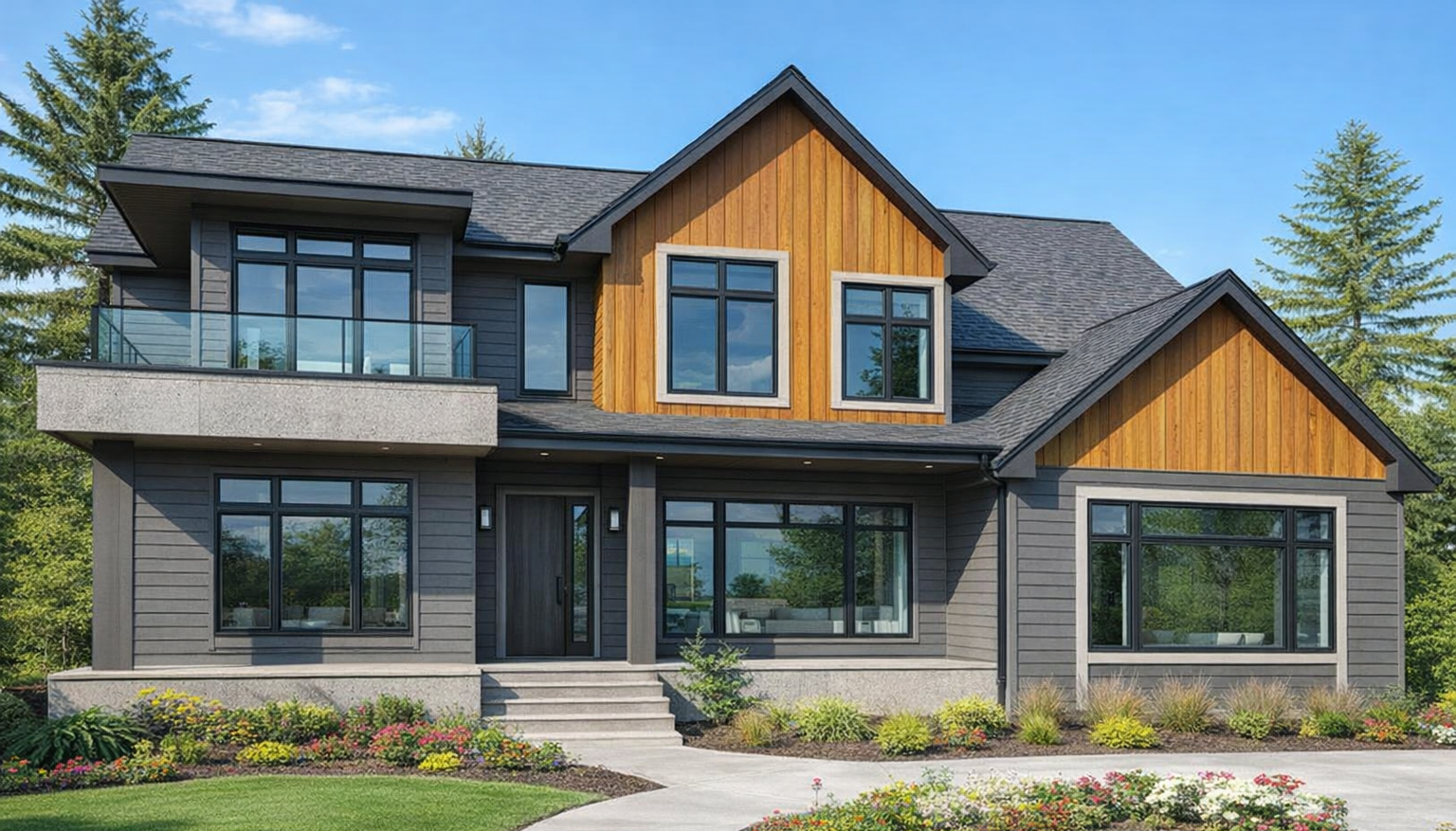 House siding and exterior work by Concrete Concepts & Exteriors showcasing professional installation designed to enhance curb appeal, protect the structure, and provide a clean, durable finish