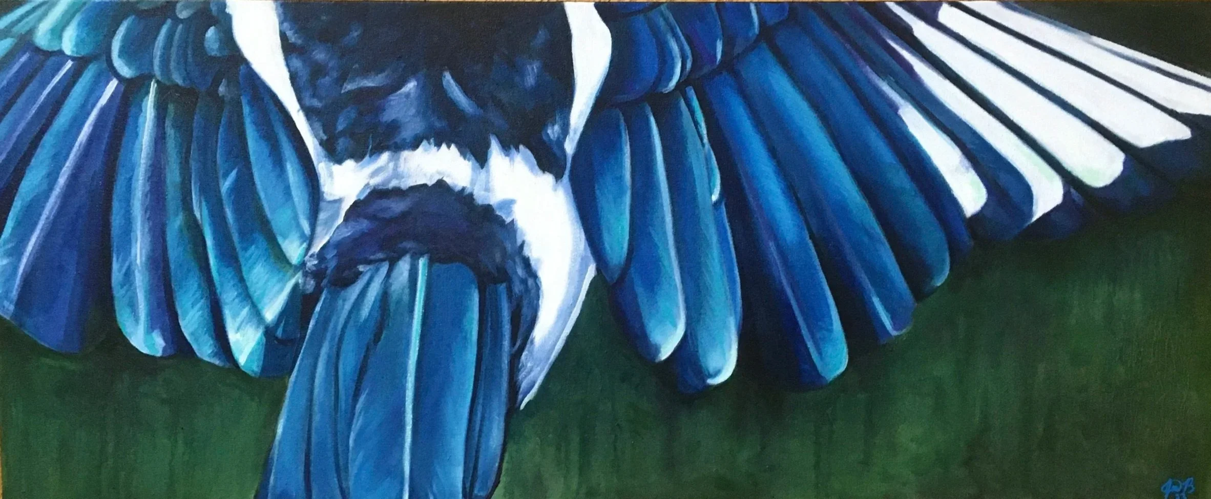 Magpie Wings
15 x 36 Oil on Canvas
2023