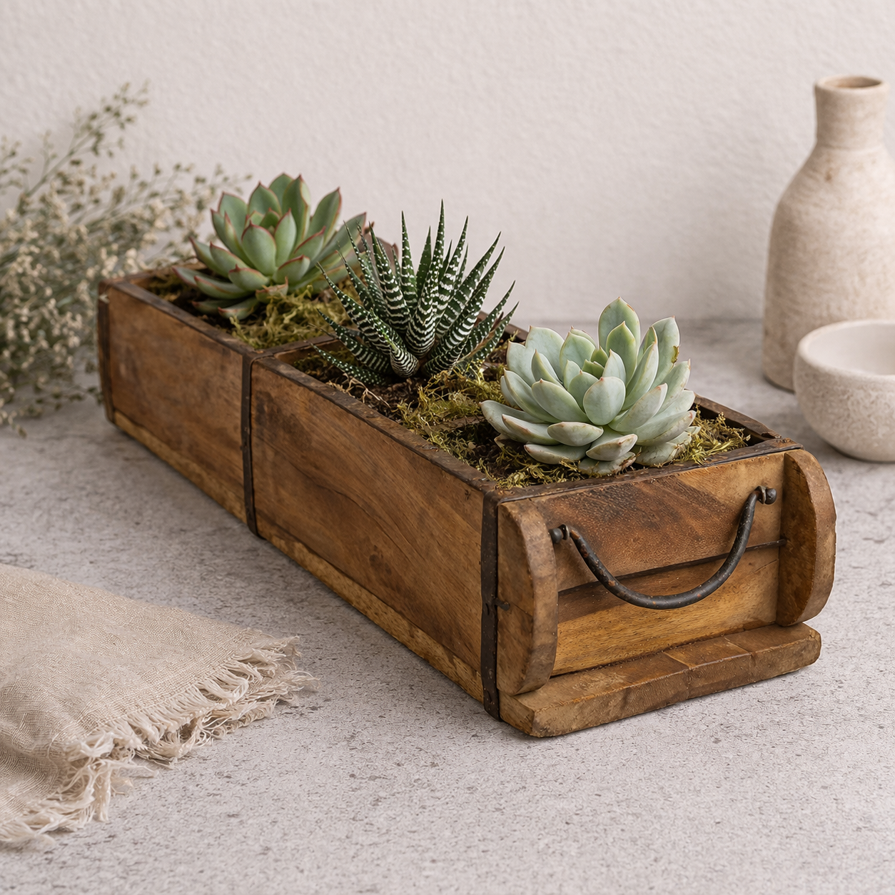 Vintage Wooden Brick Mold