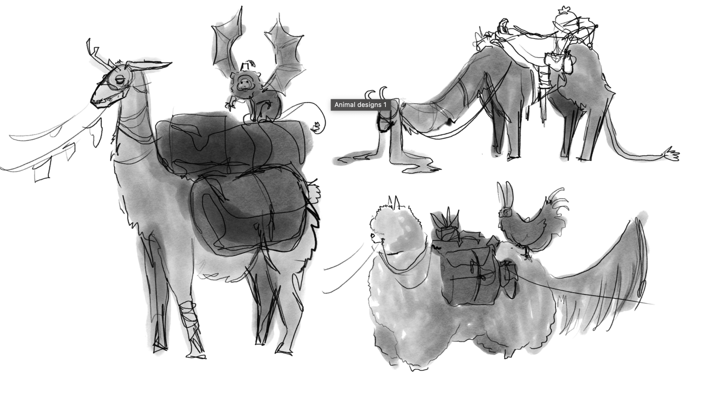 Caravan animal concept 1#