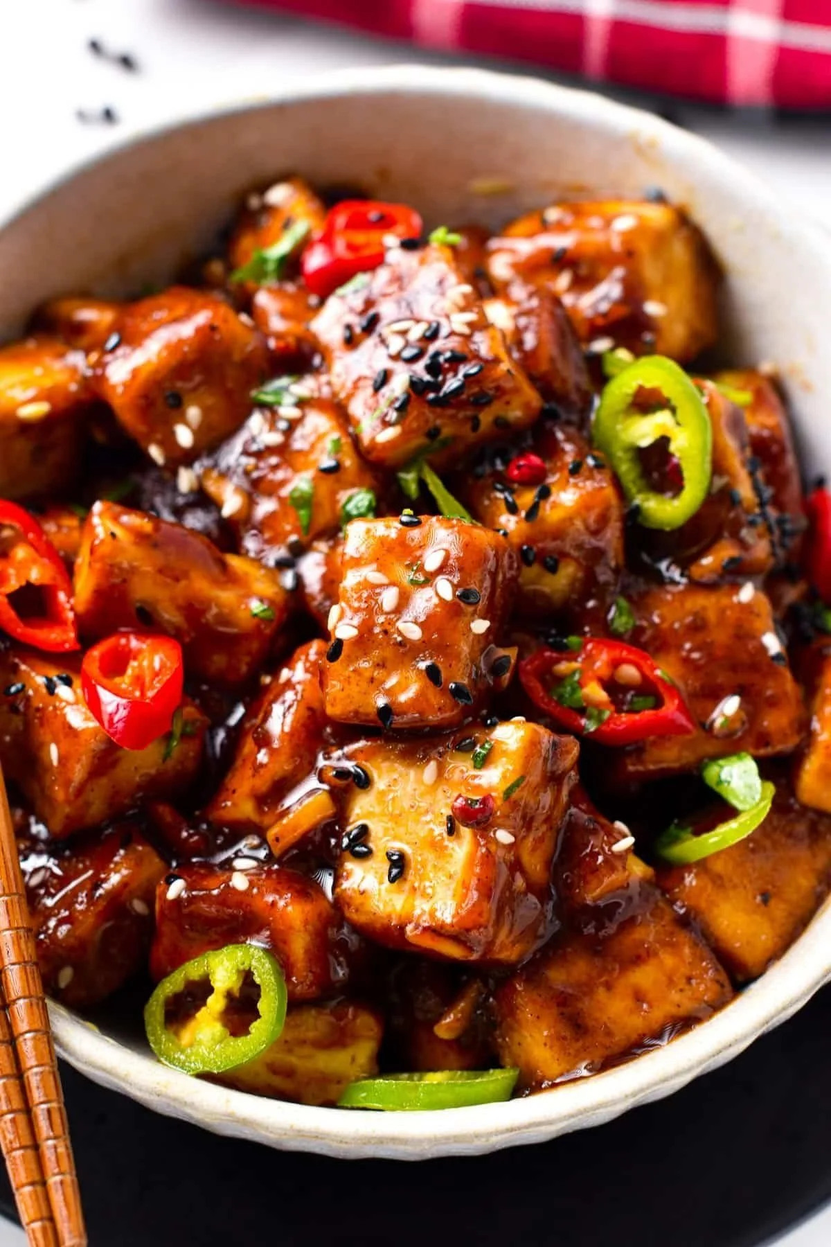 233 Sauce (Shito) Tofu Skillet