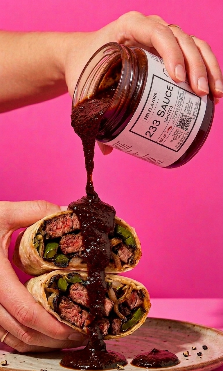 233 Jollof Steak Burrito