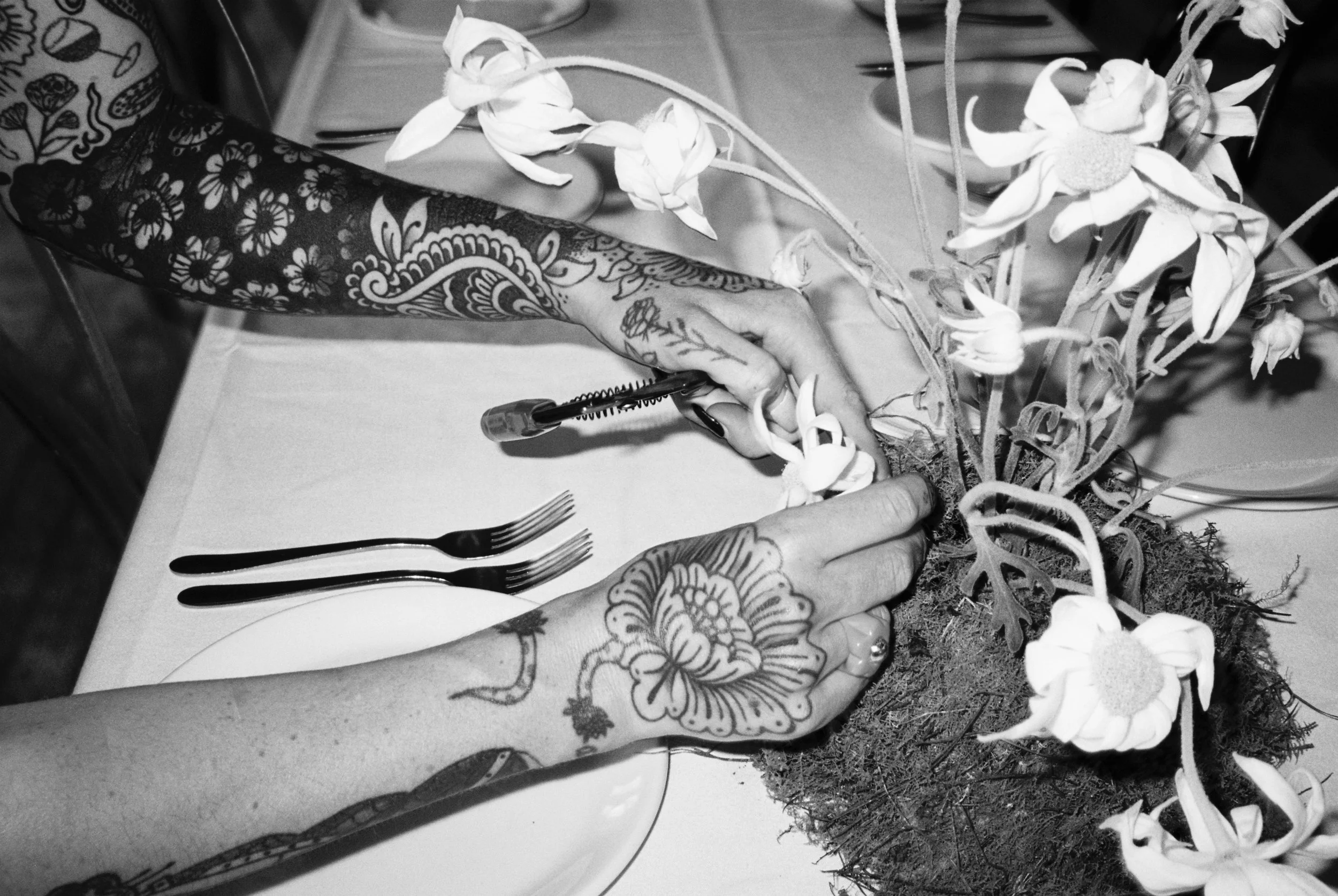 Floral Styling for Wedding Reception East London