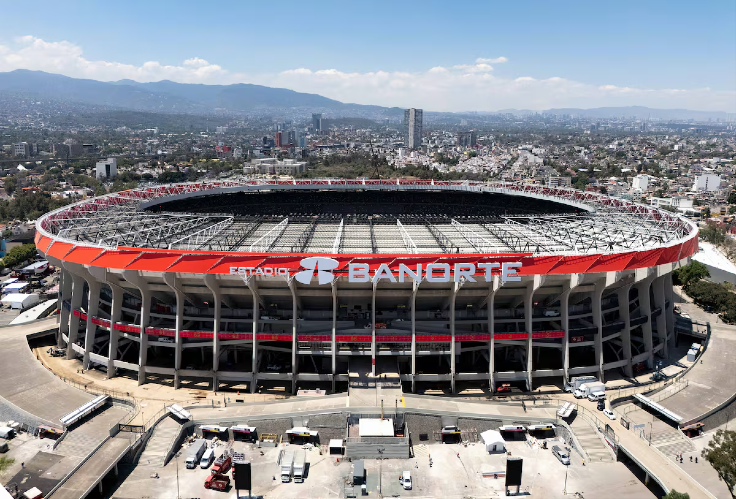 La remodelación del Estadio Azteca es puesta a prueba a 30 días del Mundial