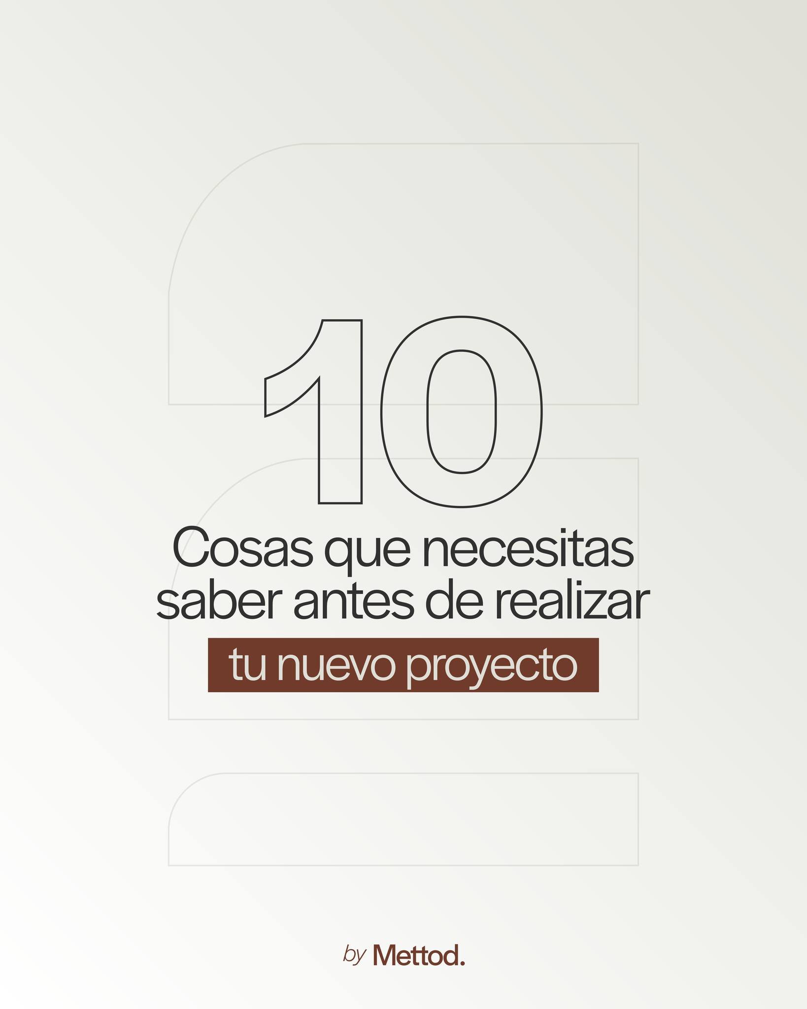 Antes de empezar cualquier proyecto, hay decisiones que pueden ahorrarte tiempo, dinero y muchos errores.

Aqu&iacute; te compartimos 10 cosas que vale la pena considerar antes de dise&ntilde;ar, remodelar o construir. 👀

#Arquitectura #Interiorismo