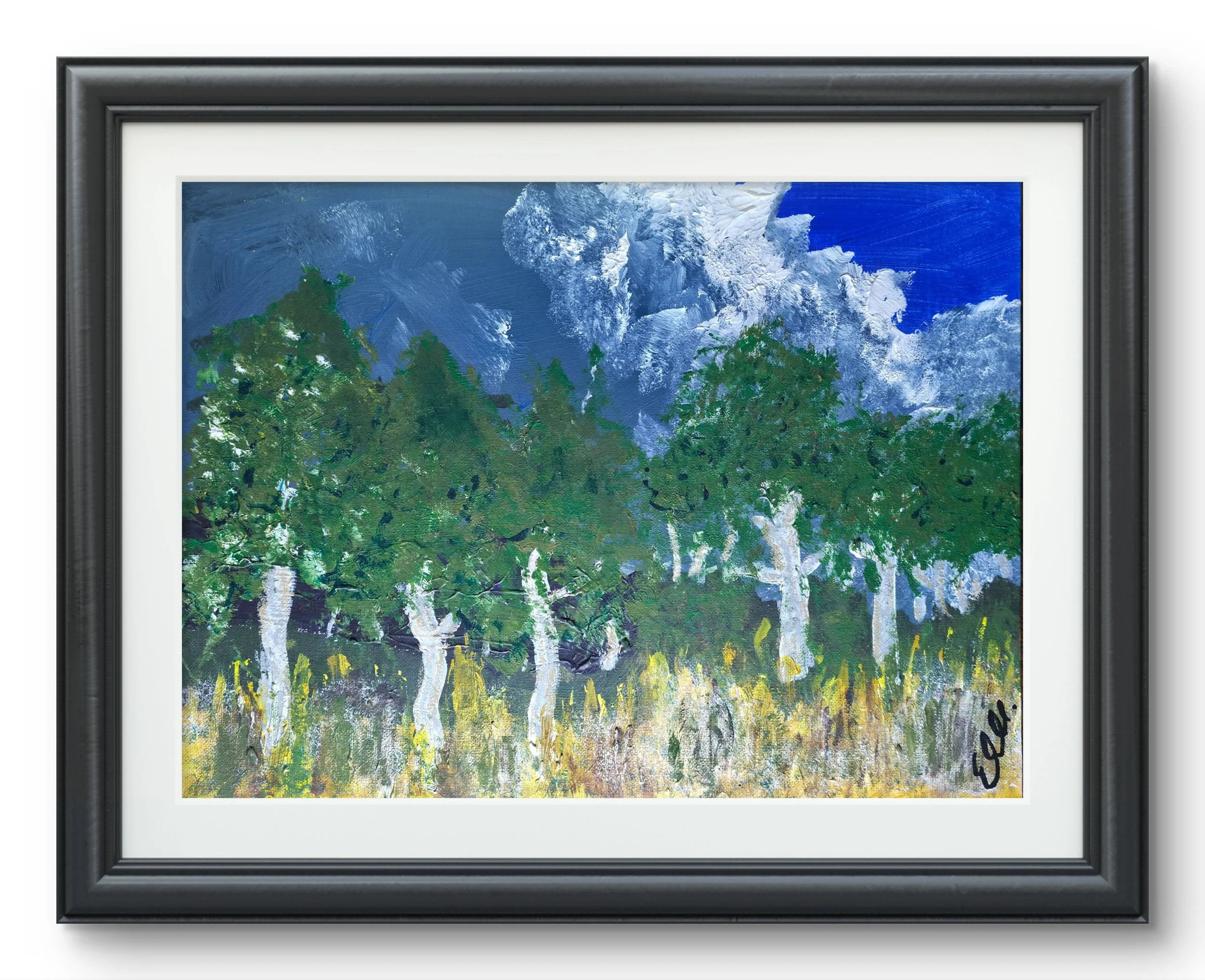 Wet season is coming to North Queensland
Size 30.5x40.3cm
Acrylic paint