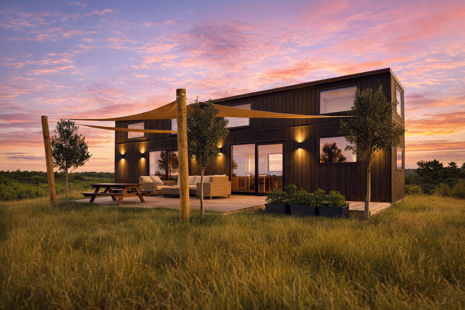 The Cassowary - double storey, 12x3 - 3-4 BDR. 