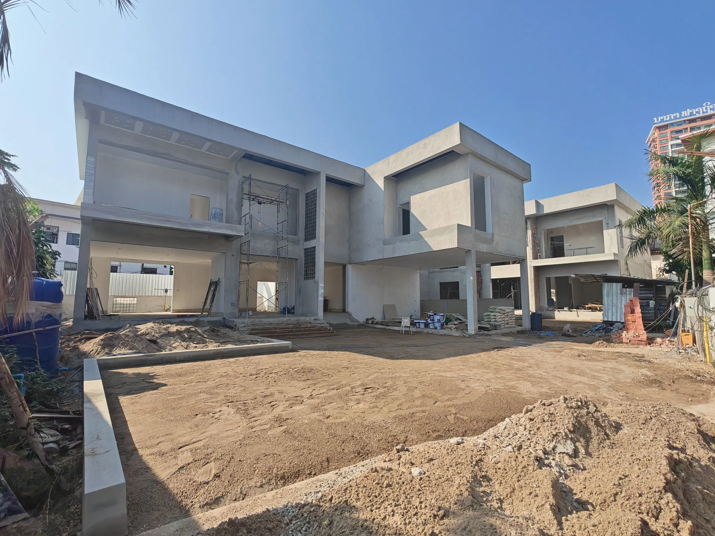 The Siphathay Residence - Mid Construction