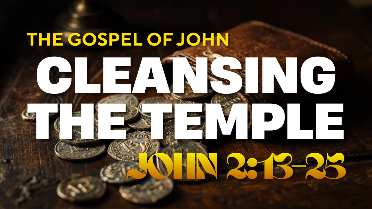 Verse By Verse Bible Study | John 2:13–25 | Jesus Cleanses the Temple 