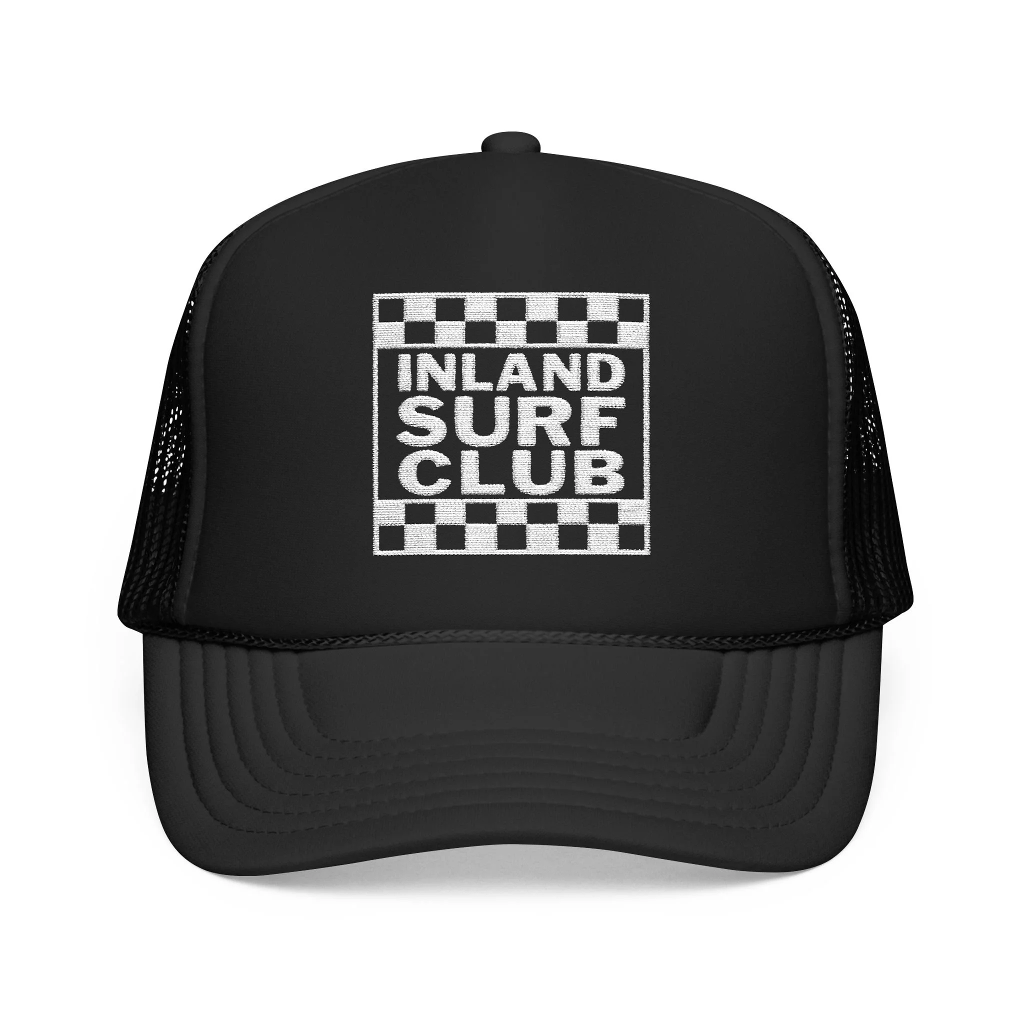 Inland Surf Club Check Hat - Embroidered