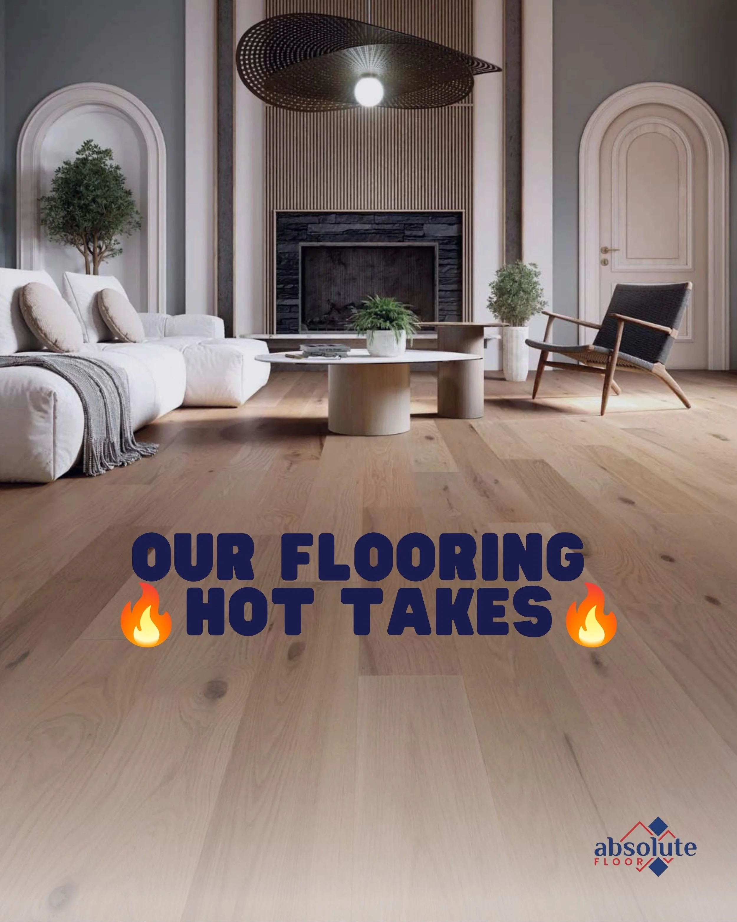 Consider these our flooring hot takes 🔥

Your wood tones don&rsquo;t have to match perfectly, wider planks aren&rsquo;t automatically better, and warmer natural finishes tend to have a lot more staying power than passing trends.

One thing we&rsquo;