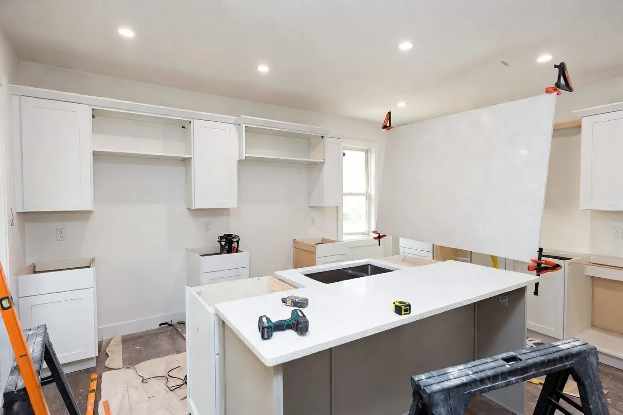 An example of a kitchen remodeling that Mike could do