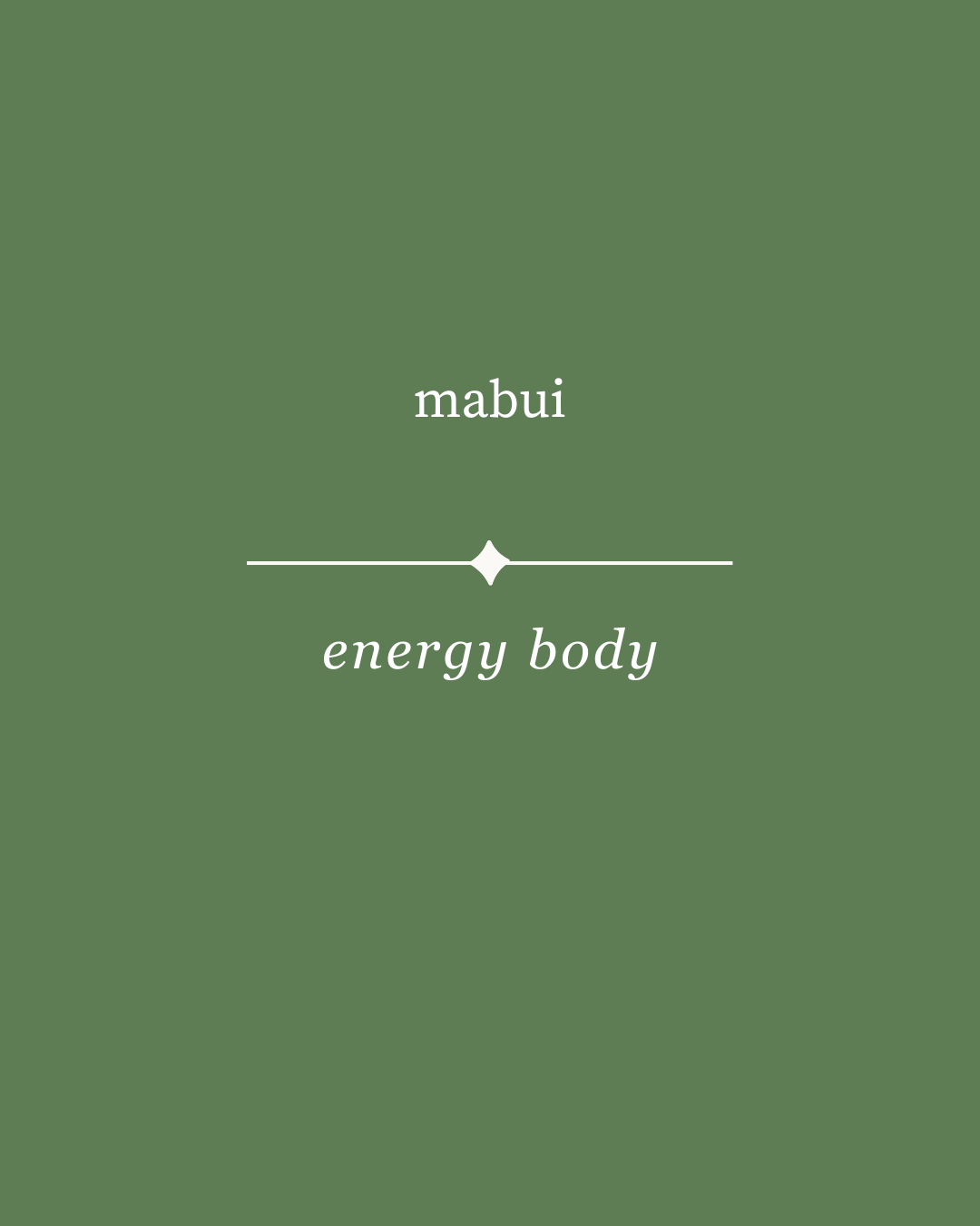 Mabui: The Essence of the Soul
