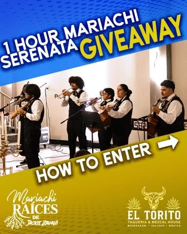 Modesto, we&rsquo;re doing our first-ever giveaway! 🎺 Don&rsquo;t miss out on the opportunity to win a FREE hour-long serenata from Mariachi Ra&iacute;ces for yourself or to surprise someone you love! ❤️

Repost this post to your story for an extra 