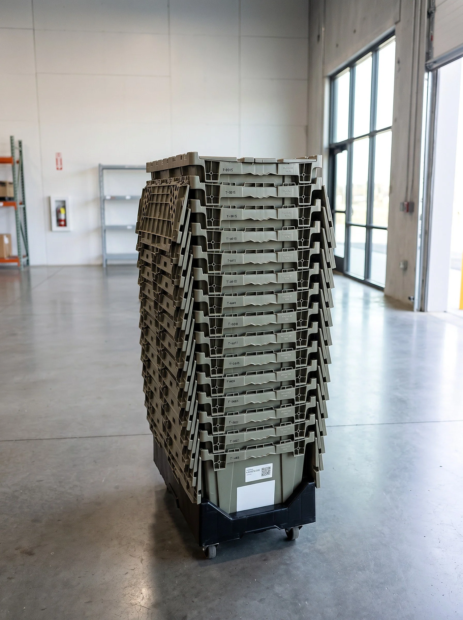 tall stack, warehouse bg	Service area page — Built for multi-unit moves