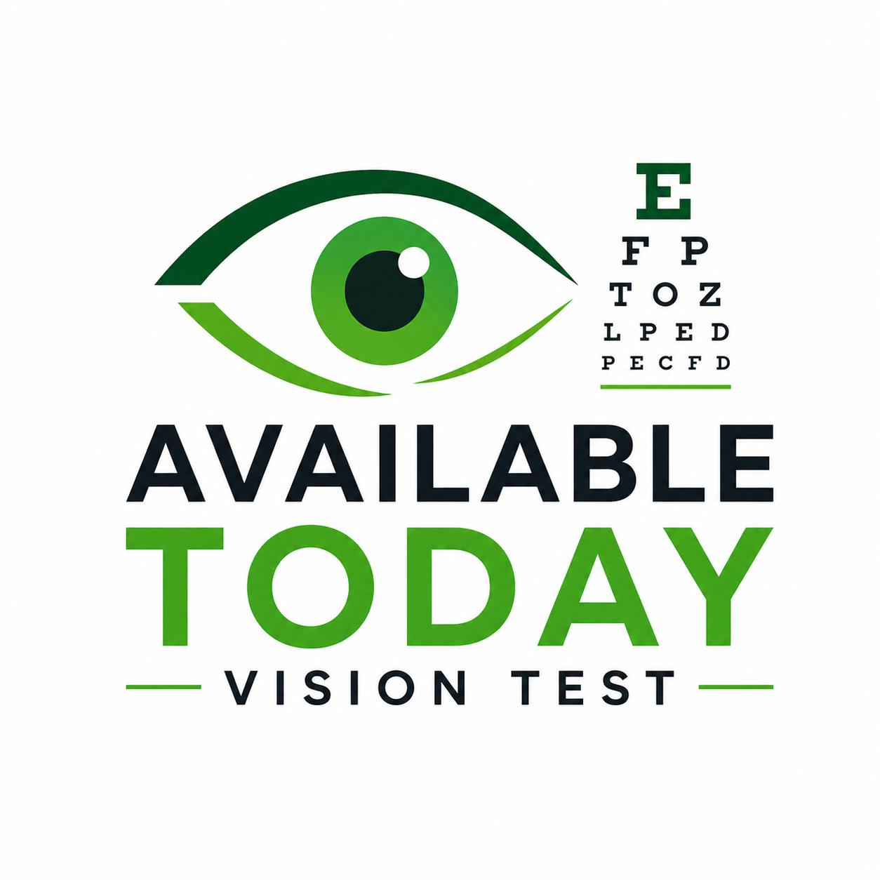 Available Today Vision Test