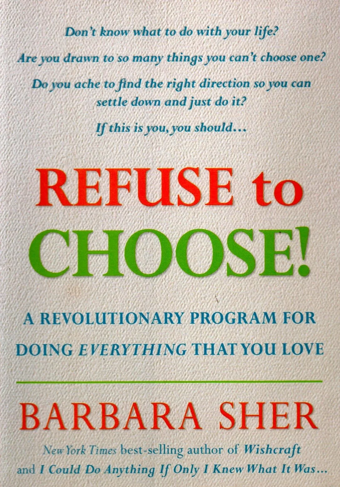 Refuse to Choose