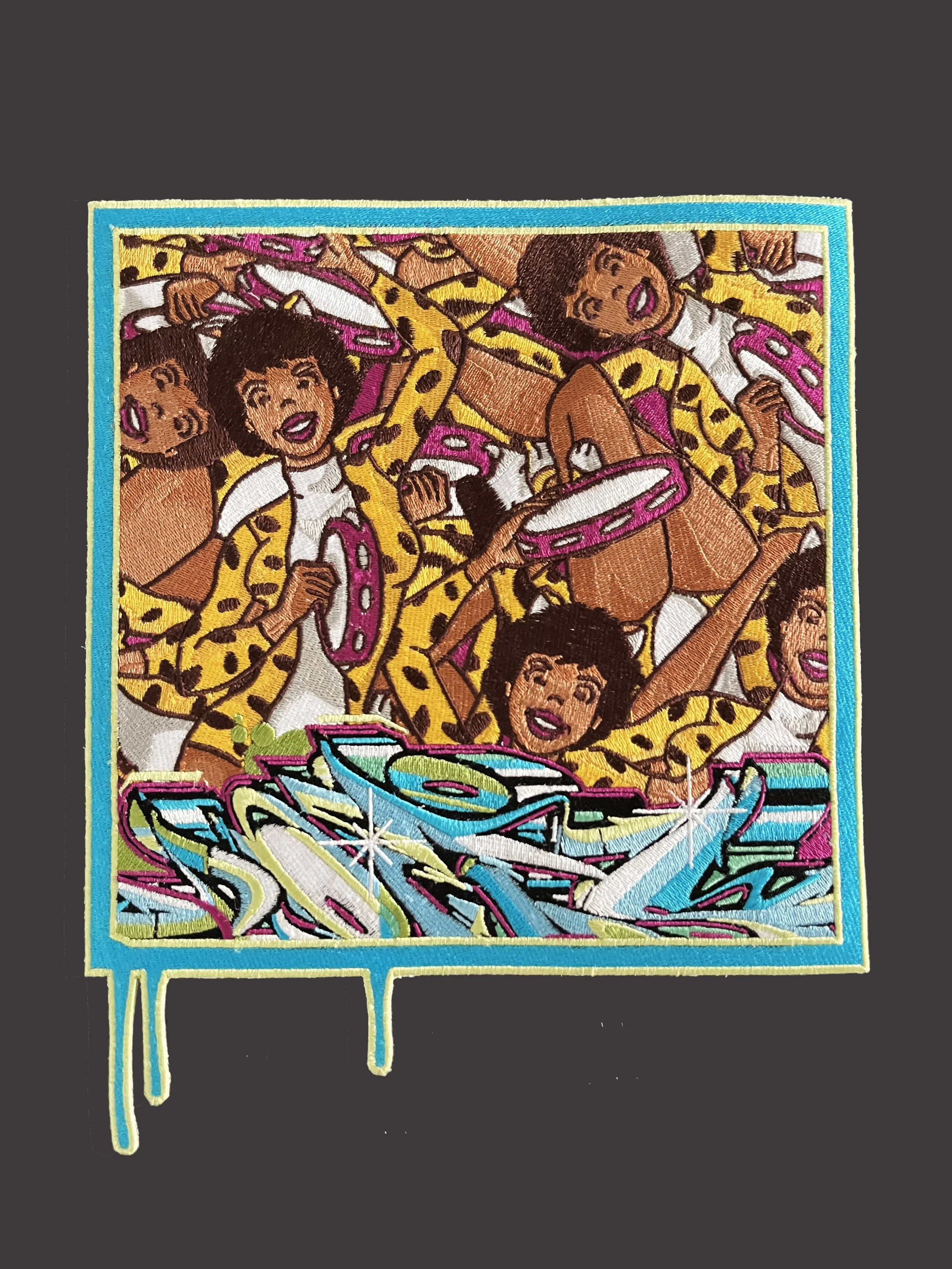 Oh, Jenny! Iron-on Patch Art