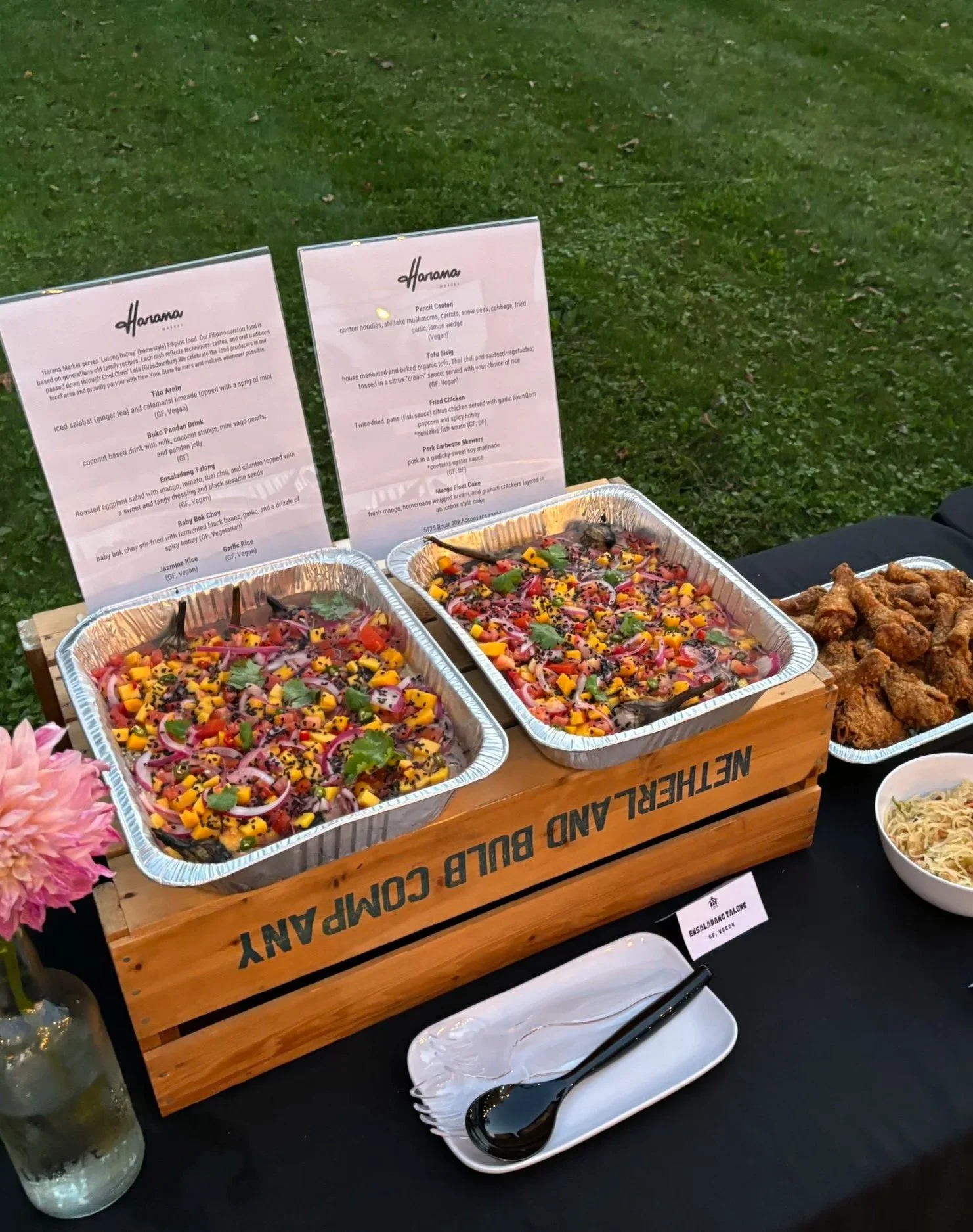 Tray Style Catering (Drop Off, Setup & Buffet Rentals)