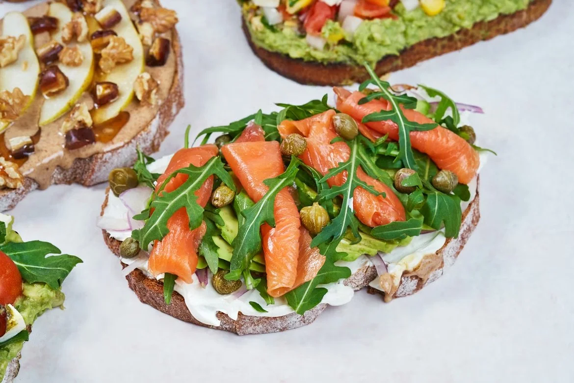 High protein danish  Smørrebrød