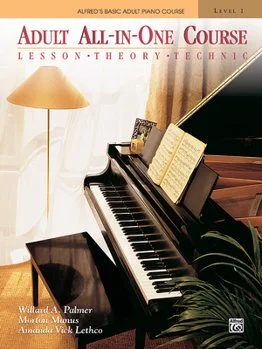 Alfred's Basic Adult All-In-One Piano Book 1