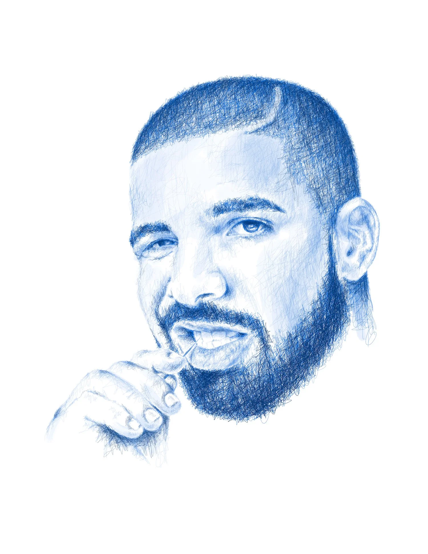 416 / drake, 2021, digital [procreate]