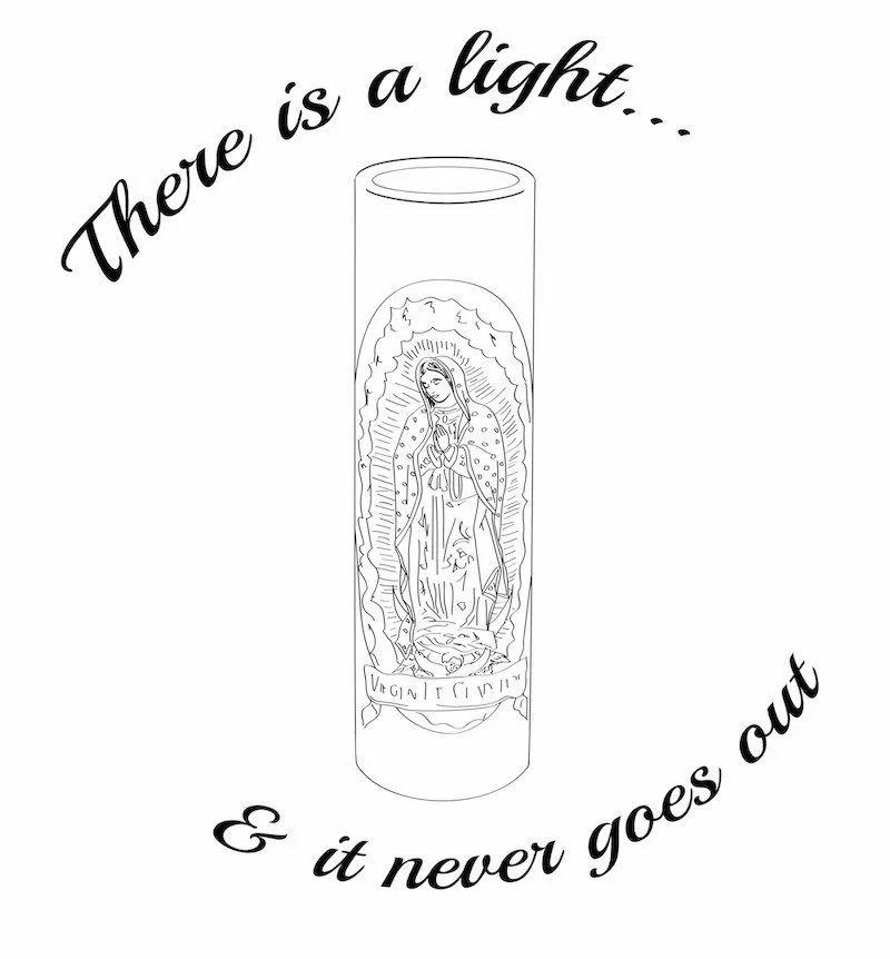 there is a light & it never goes out, 2016, digital [illustrator]