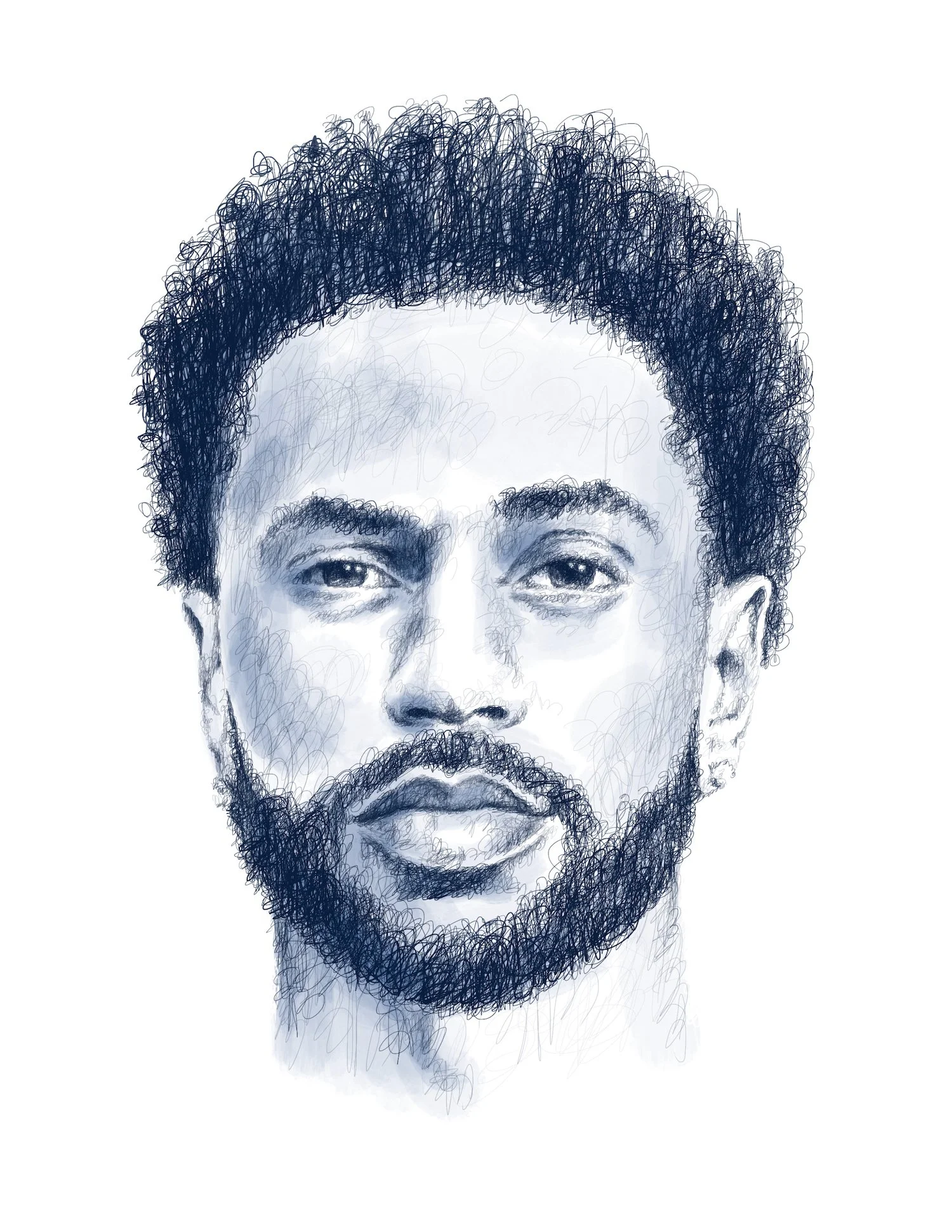 313 / big sean, 2021, digital [procreate]