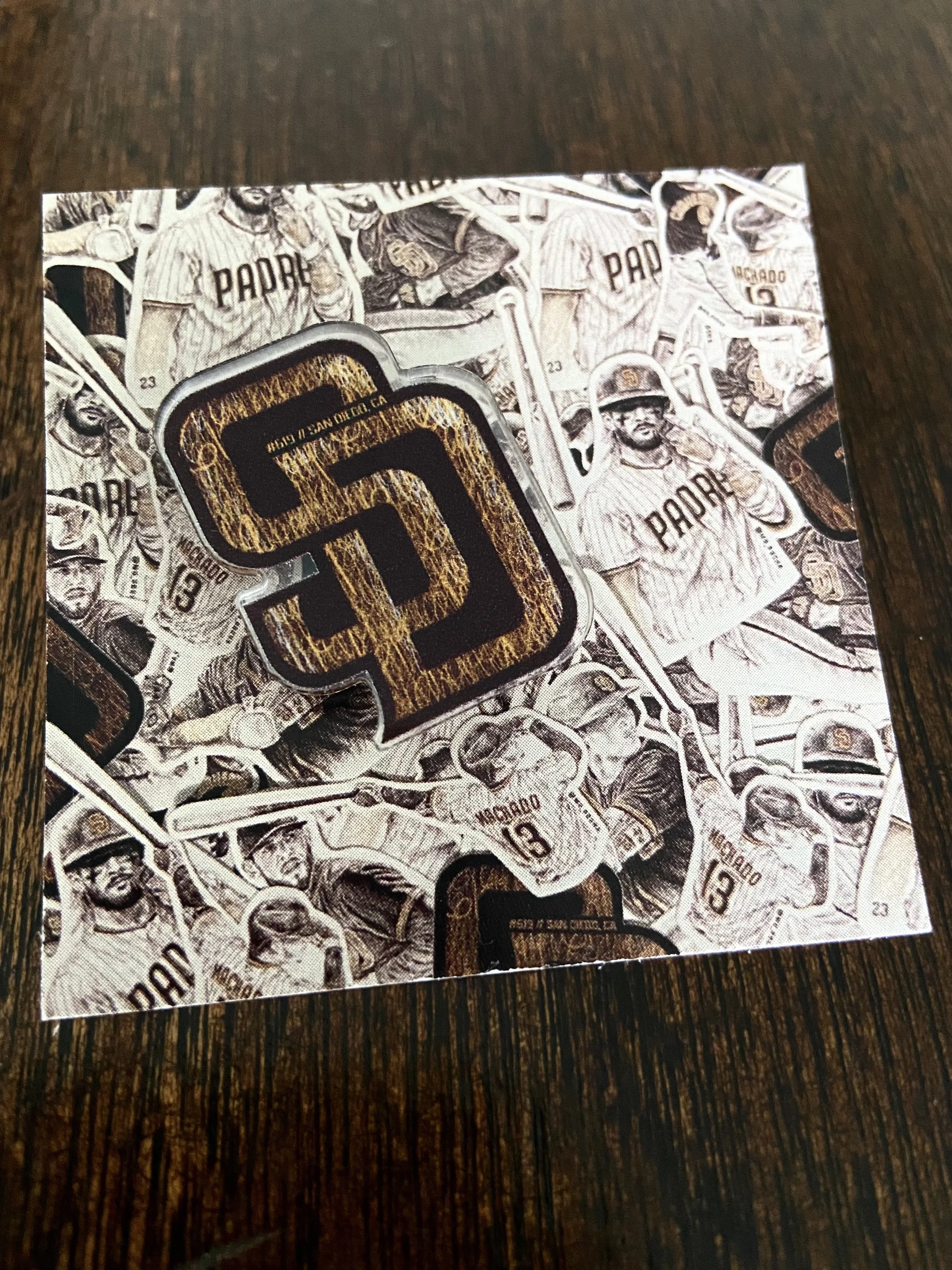 Limited edition SD Logo pin