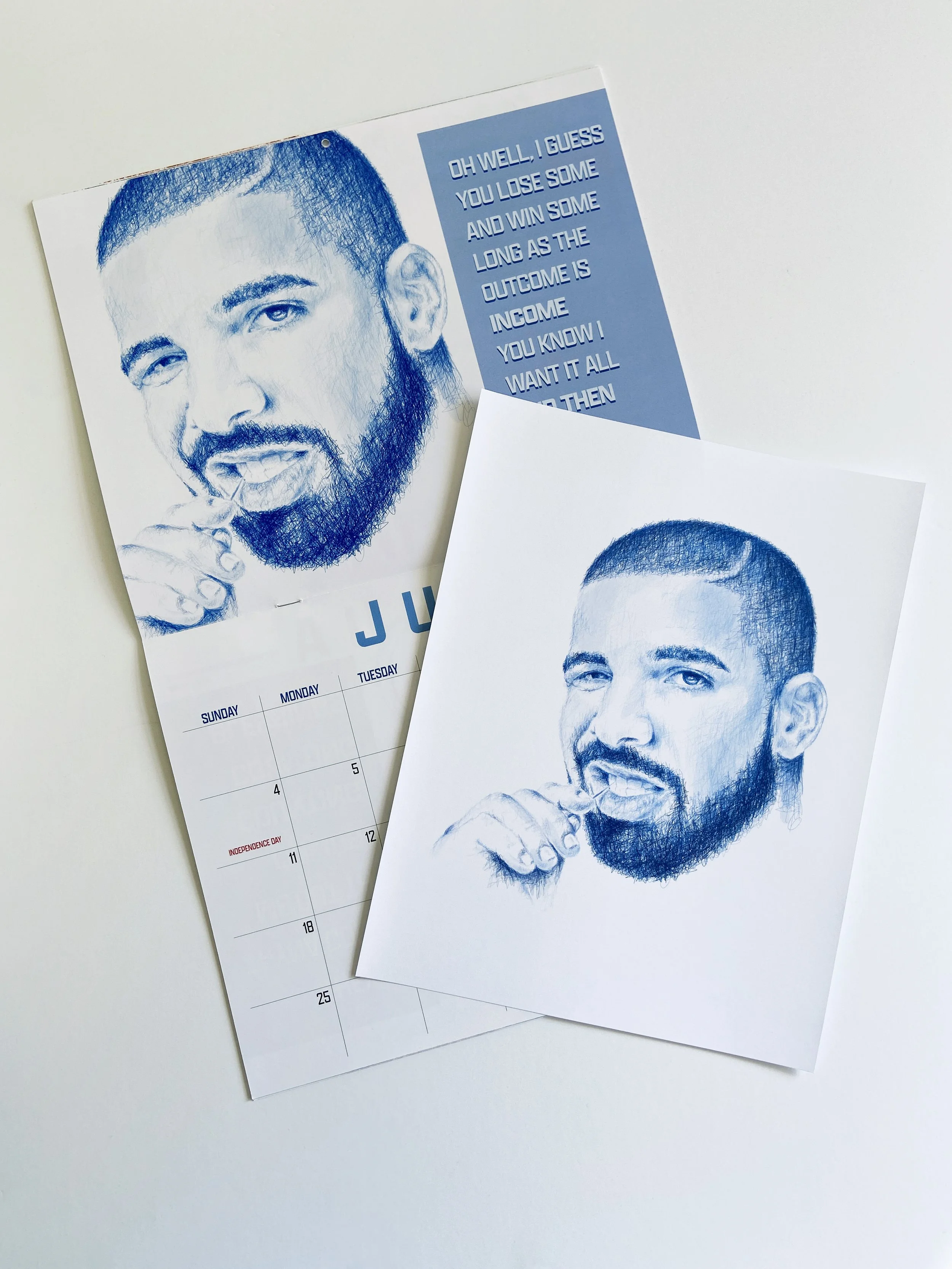 July 2021 with Print
