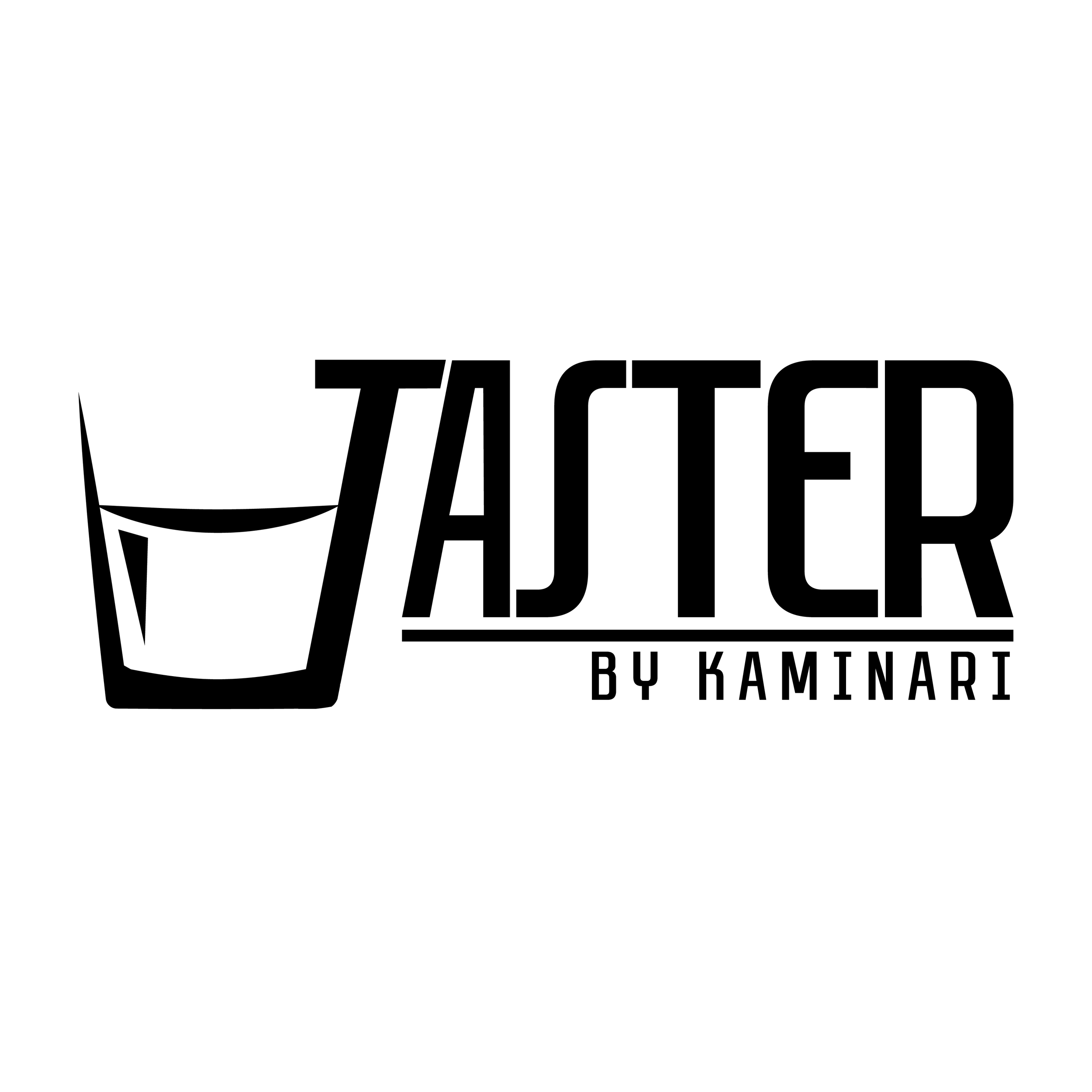 Taster Logo, White