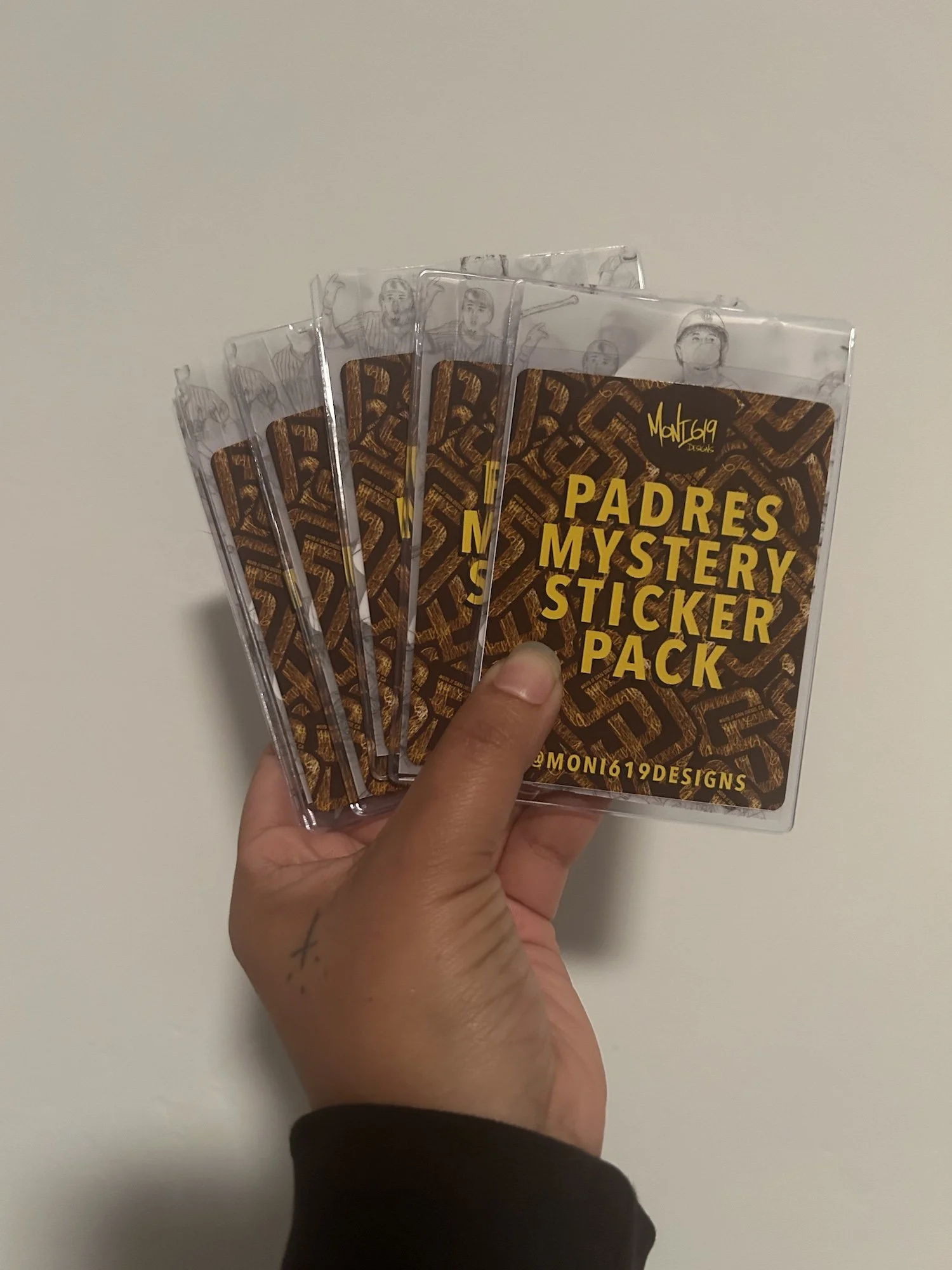 Special Mystery Pack Packaging for a client that old my merchandise via vending machines