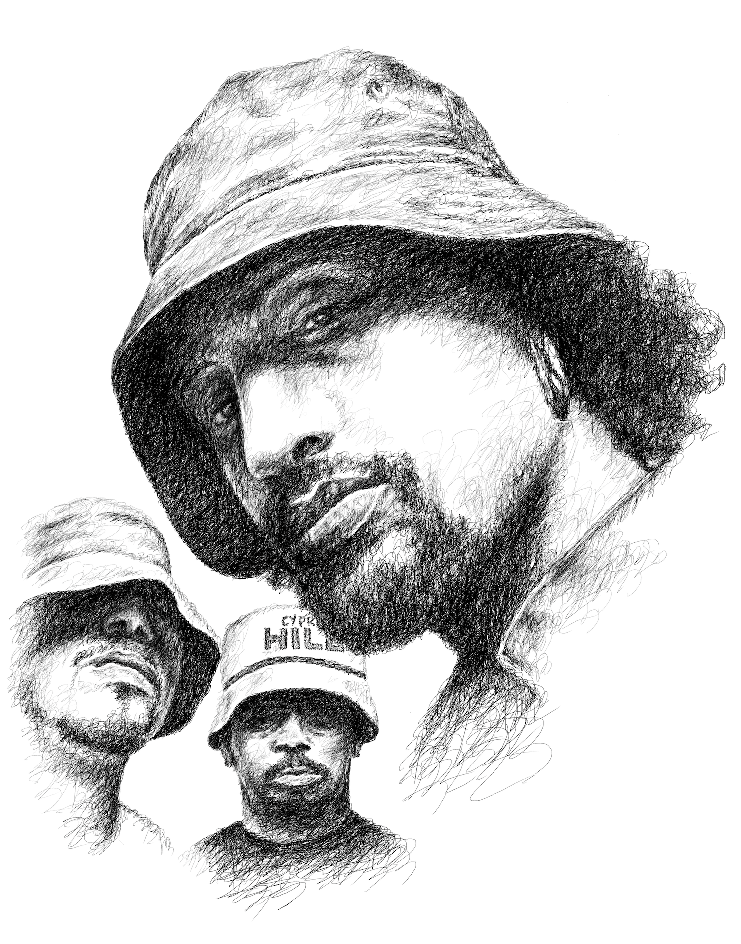 323 / cypress hill, 2023, digital [procreate]