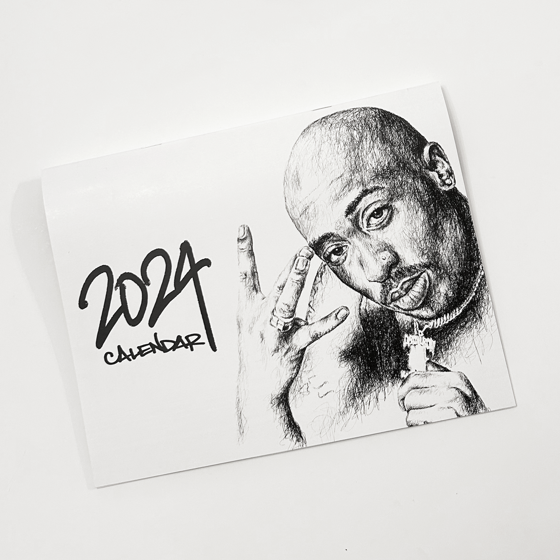 Calendar featuring 2024 designs
