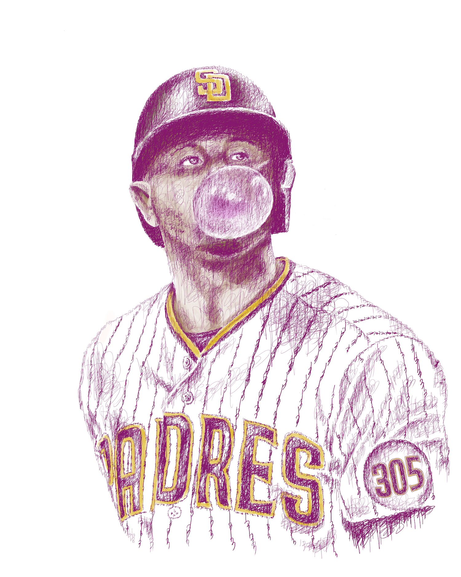 13 / machado, 2024, digital [procreate]