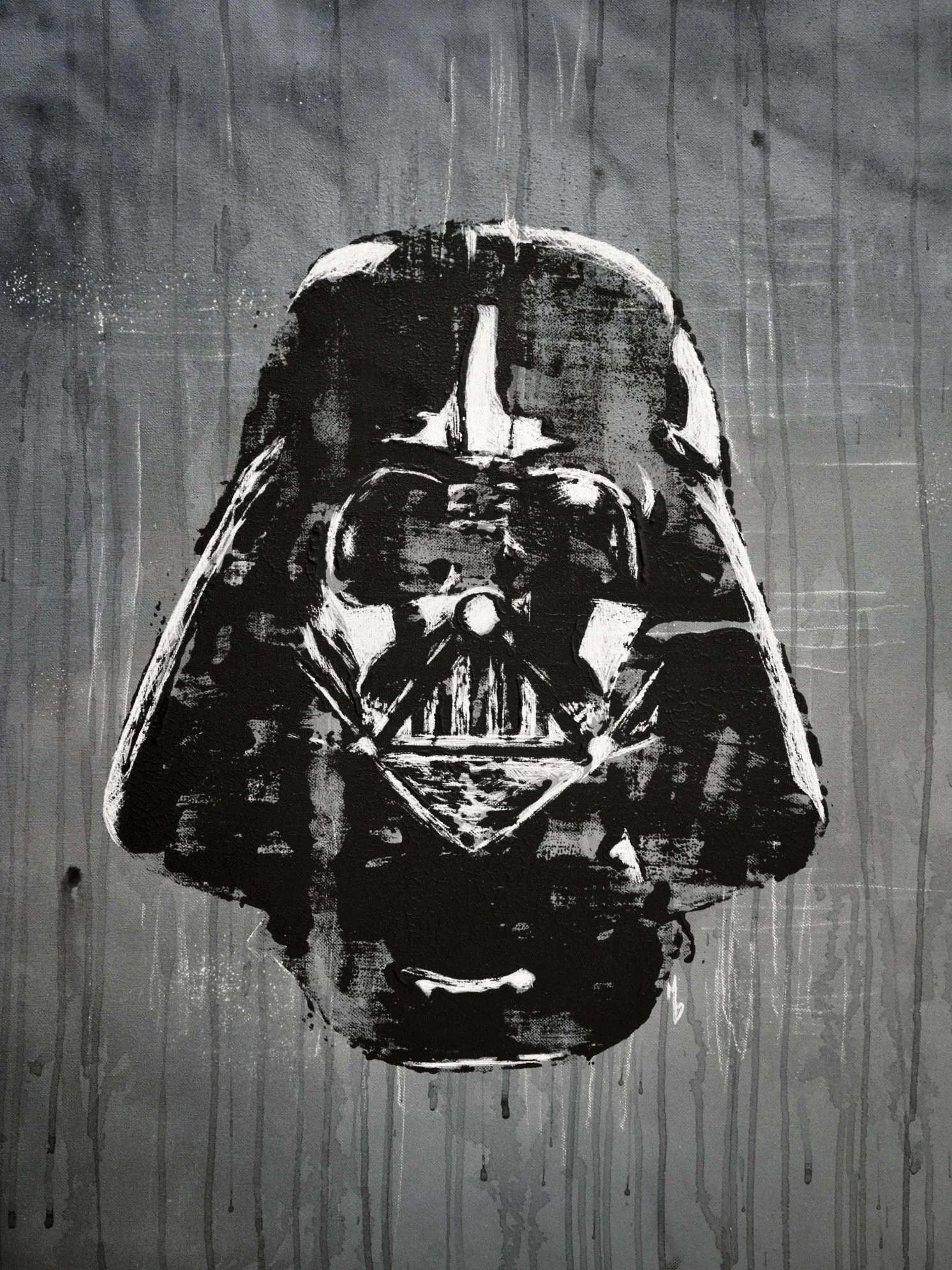 vader, 2013, acrylic on canvas