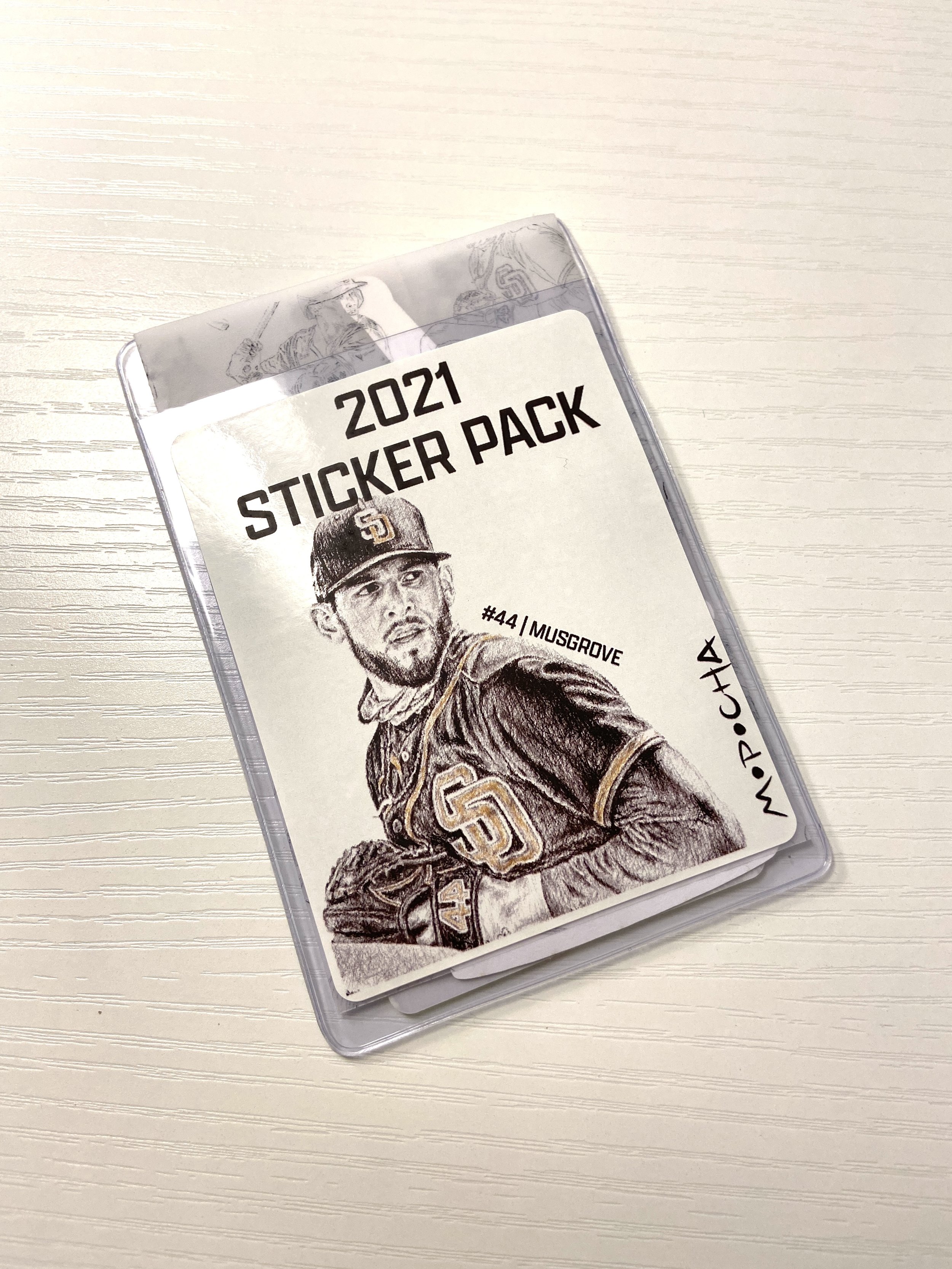 2021 Sticker Pack Packaging