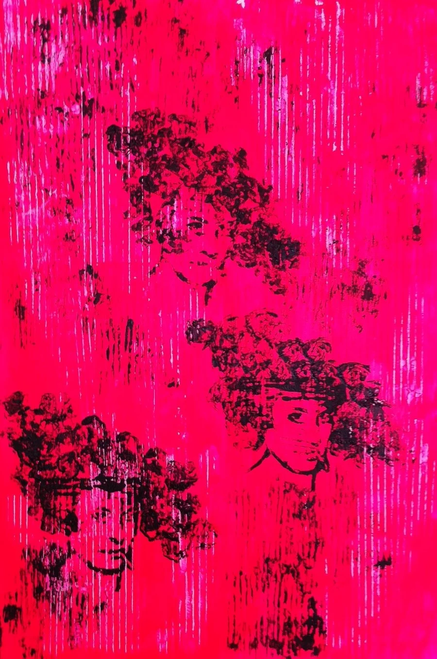 peaches, 2012, acrylic on canvas