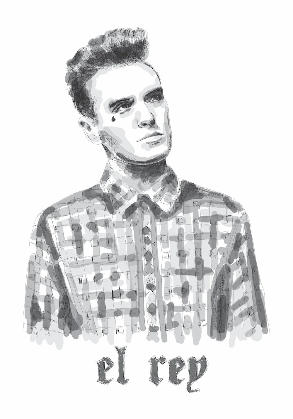 el rey, 2015, digital [illustrator]