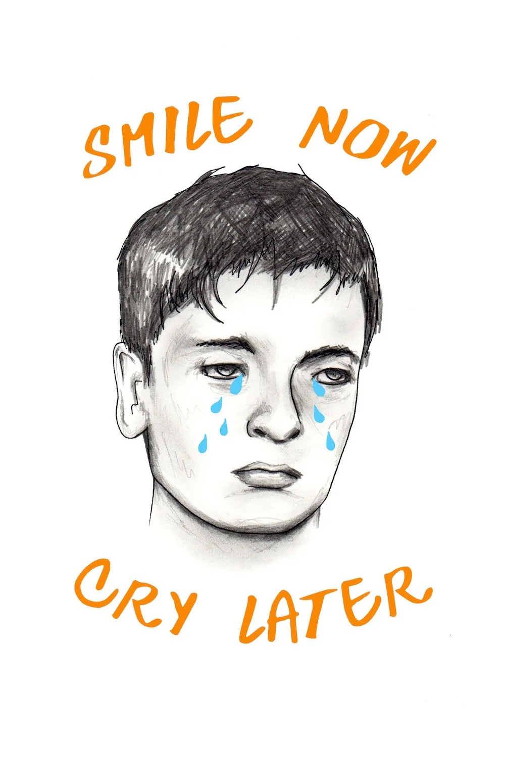 smile now / cry later, 2016, mixed media [pencil on paper and illustrator]