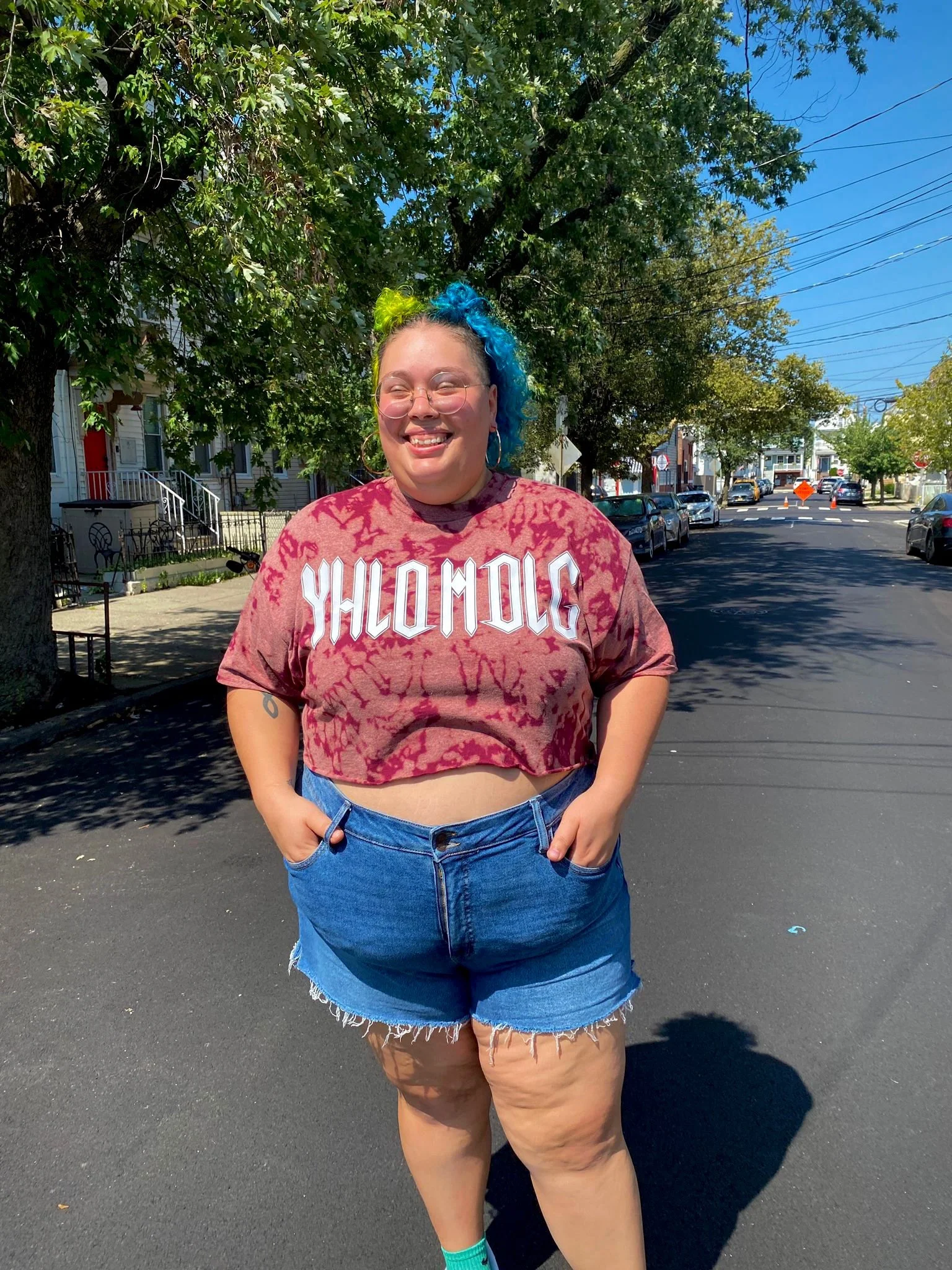 YHLQMDLG Crop Top
