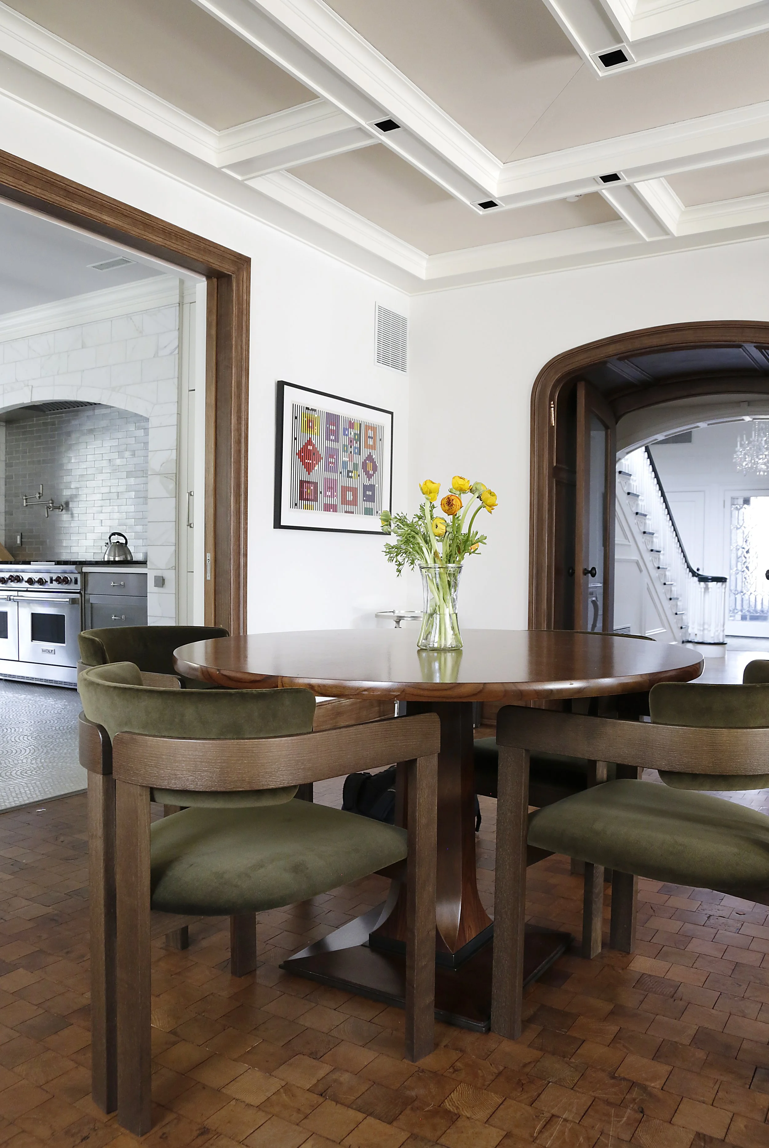 Interior design of Neo Classical New York home by STUDIO e*