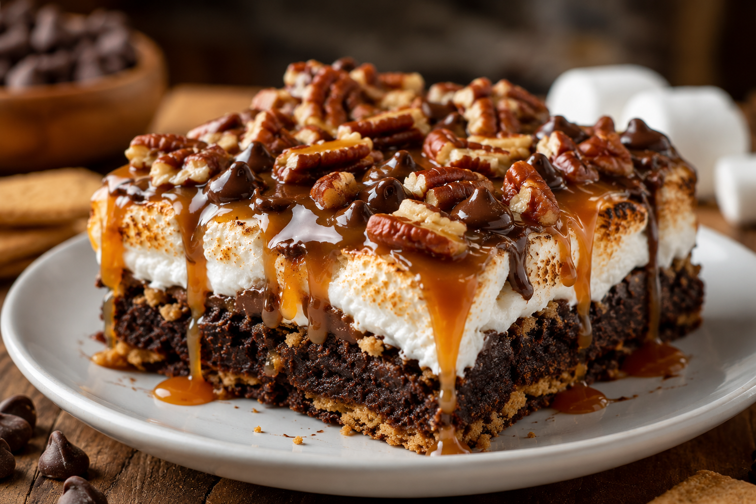 🥇 Turtle S'more Brownie (Signature)