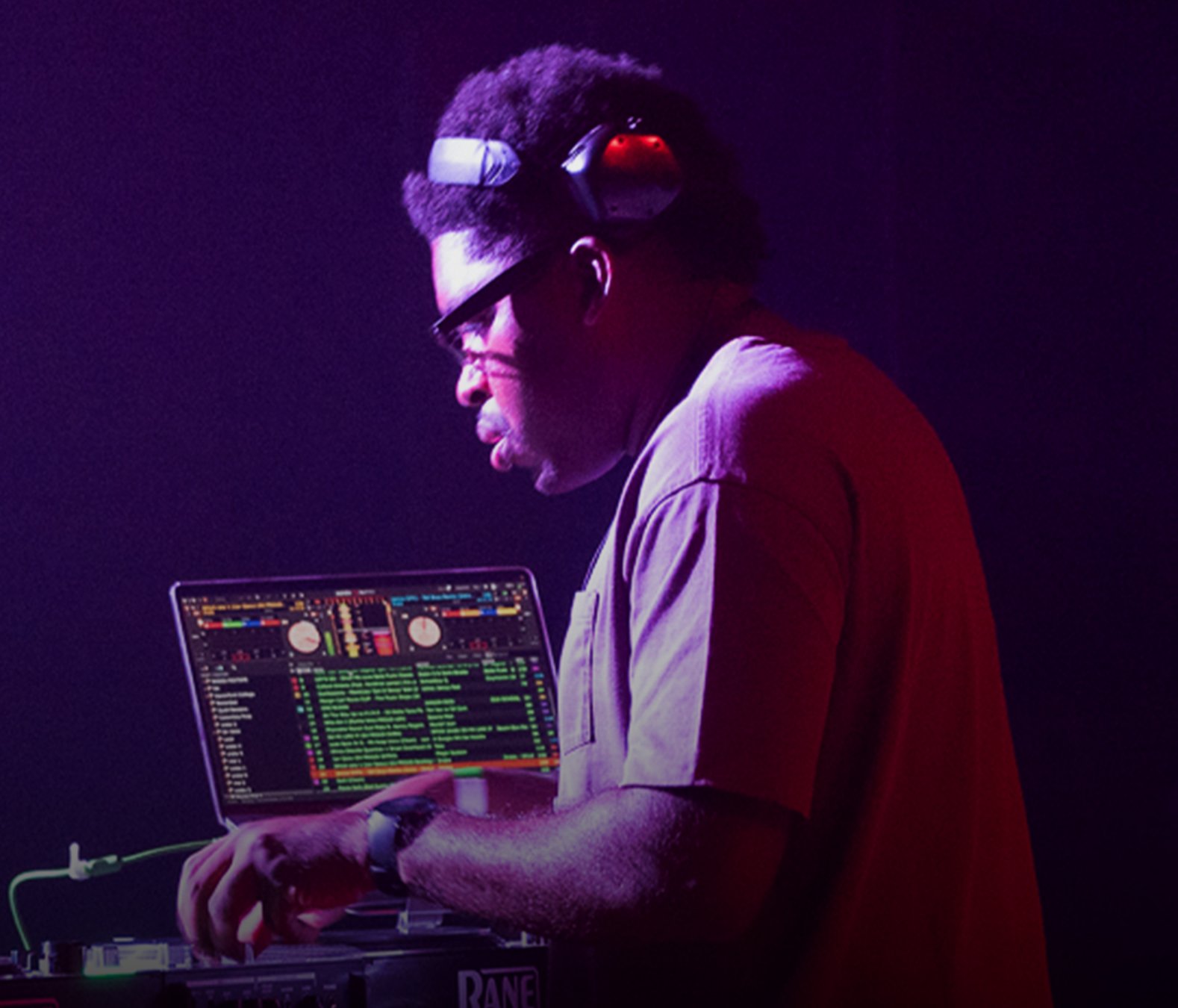 DJ Proud performing at the 2026 Chamber 215 finale at Franklin Music Hall