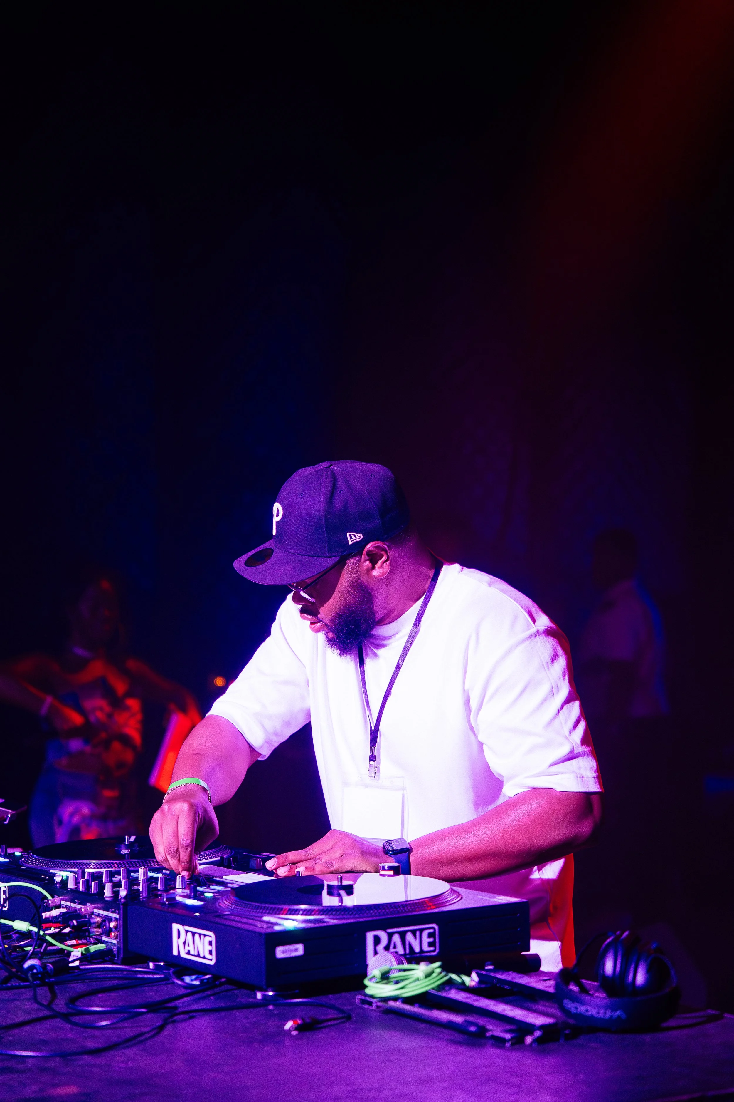 DJ Don Will performing at the Chamber 215 finale at Franklin Music Hall