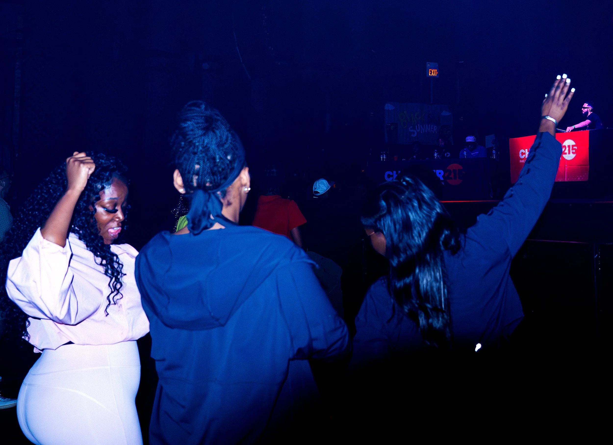 Chamber 215 crowd dancing at the 2026 finale at Franklin Music Hall