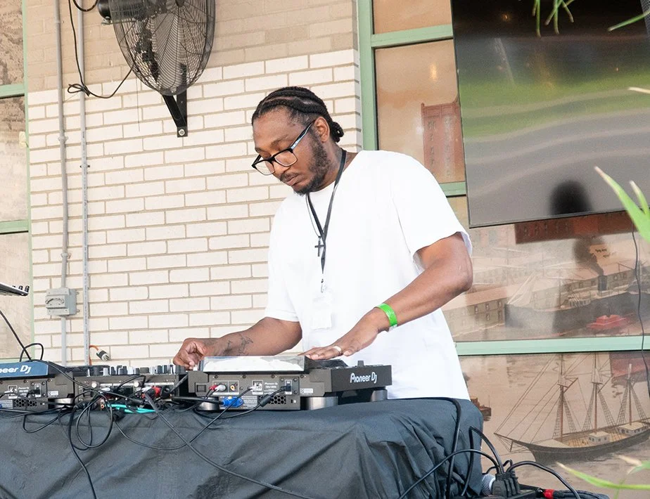 DJ Weirdnasty performing at the 2026 Chamber 215 prelims at Liberty Point