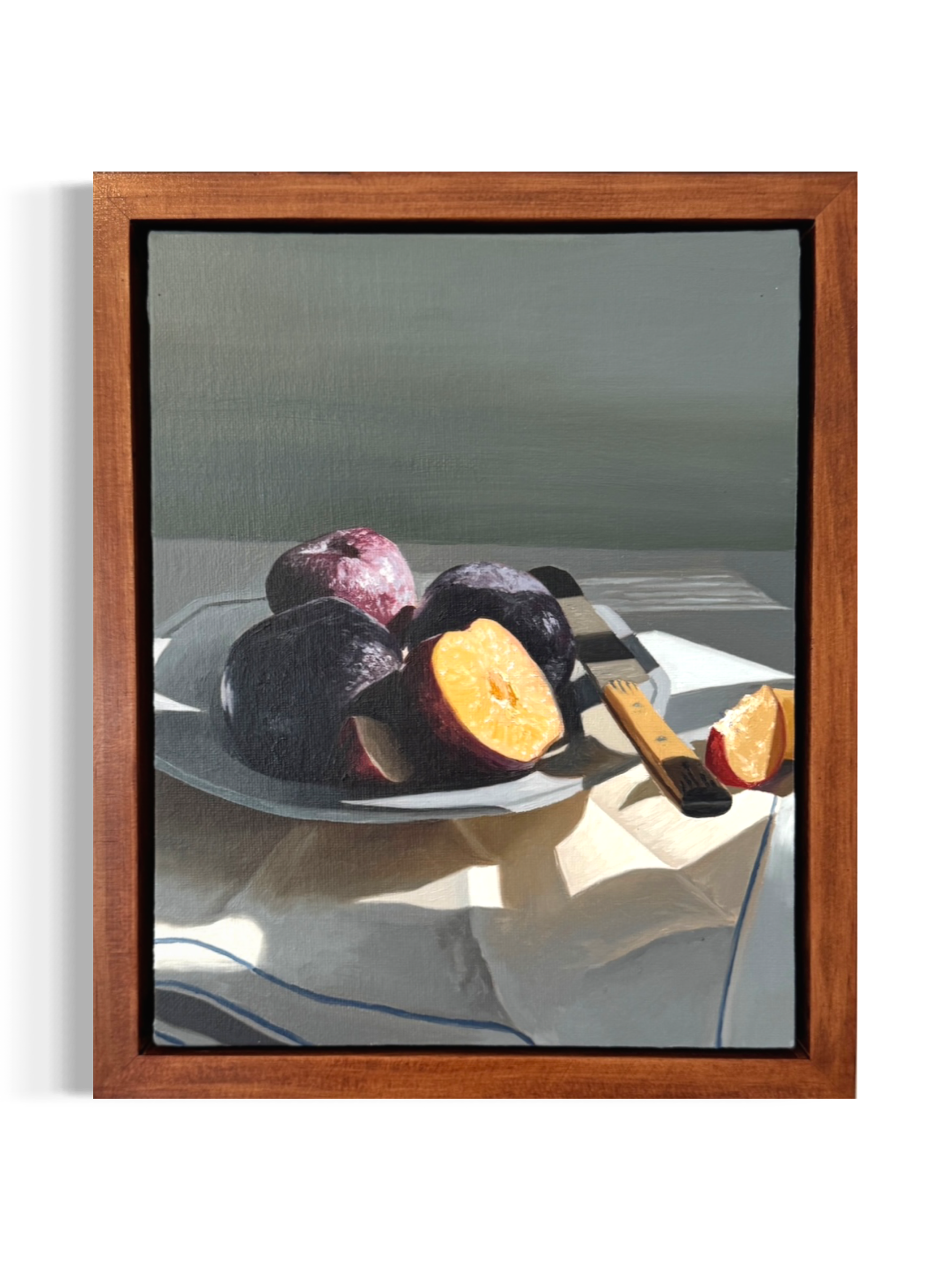 Still Life of Plums