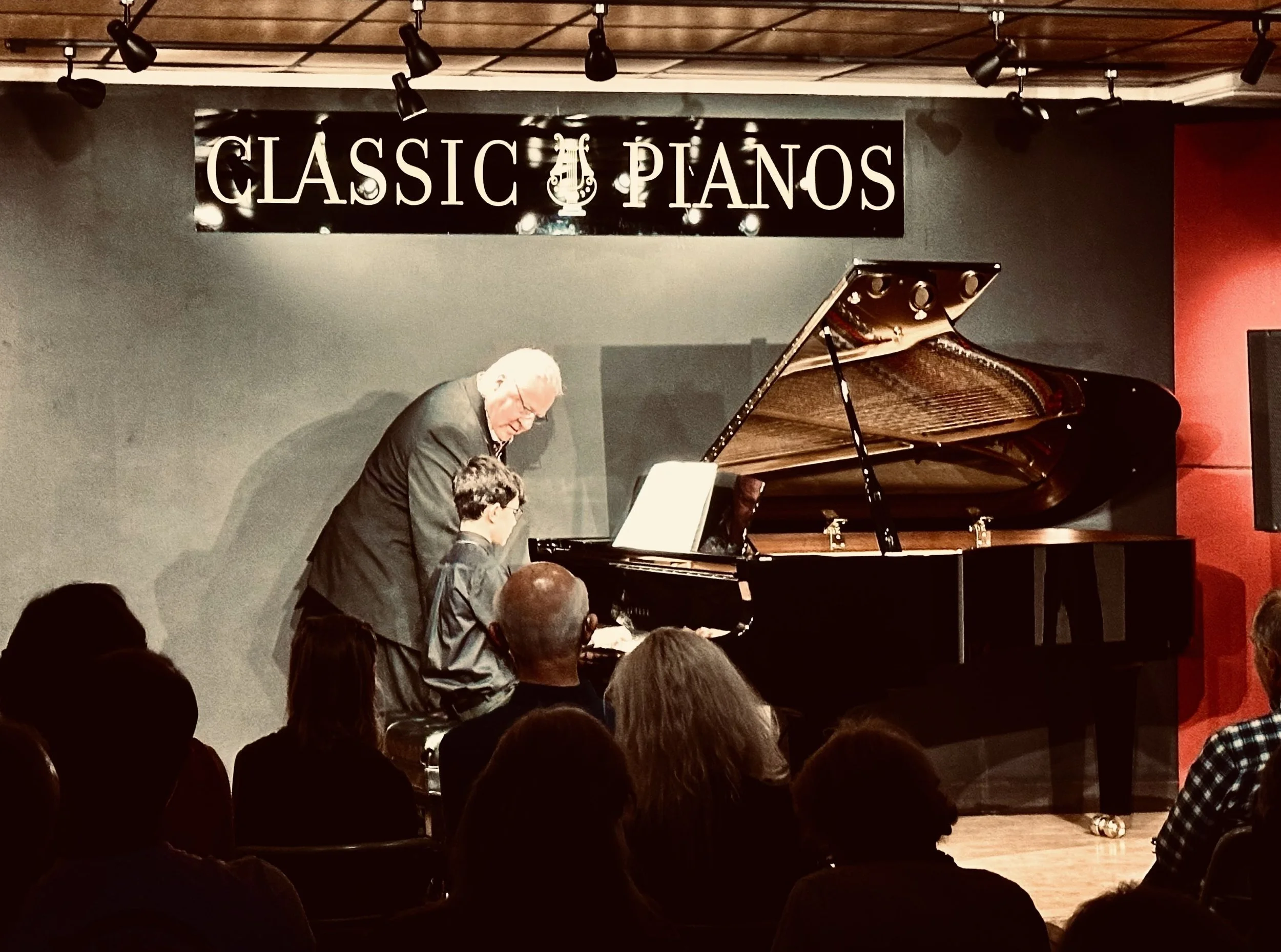 Masterclass at Classic Pianos Denver