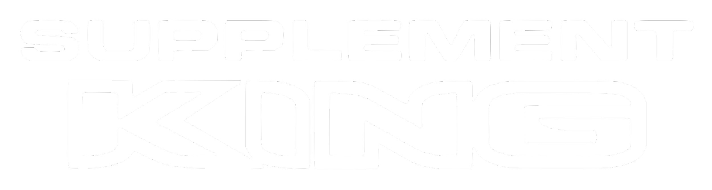 Text reading 'SUPPLEMENT KINGS' in bold stylized font on a black background.